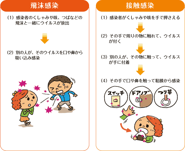 感染経路イメージ